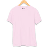 Light Baby Pink Round Neck Plain T-Shirt The Shophaul